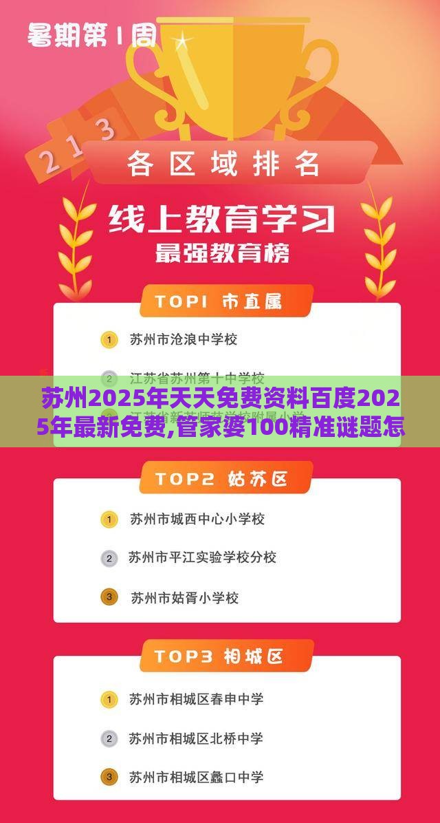 苏州2025年天天免费资料百度2025年最新免费,管家婆100精准谜题怎么玩:文化解答、专家解析解释与落实,规避误导的假包装纸