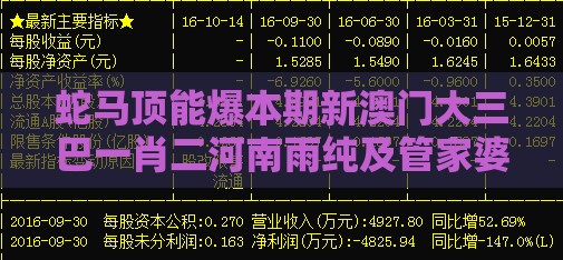 蛇马顶能爆本期新澳门大三巴一肖二河南雨纯及管家婆100精准谜题怎么玩的质疑:通俗释义、专家解读解释与落实​,谨防误导性宣传